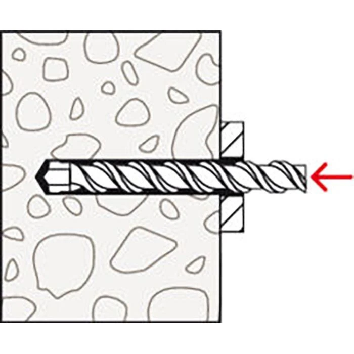 Fischer Schwerlastdübel FAZ II 10/10 HR, Edelstahl, M10 X 95mm, Mit Hutmutter, 20 Stück 3 Fischer Schwerlastdübel FAZ II 10/10 HR, Edelstahl, M10 X 95mm, Mit Hutmutter, 20 Stück – Bild 3
