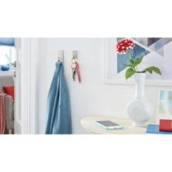 Tesa Klebehaken 57066 Powerstrips Small Eckig, Bis 1kg, Edelstahl, Silber, 2 Stück -Makita Shop cbd42a8c527fe4e6358674c6470cdd3e8e0ff056 klebehaken tesa 57066 powerstrips small eckig