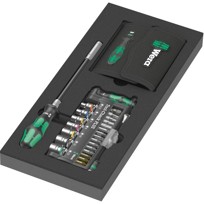 Wera Bitset 9750 Kraftform Kompakt Tool-Check PLUS, 57-teilig, Schlitz, Kreuz, Torx, Steckschlüssel 1 Wera Bitset 9750 Kraftform Kompakt Tool-Check PLUS, 57-teilig, Schlitz, Kreuz, Torx, Steckschlüssel