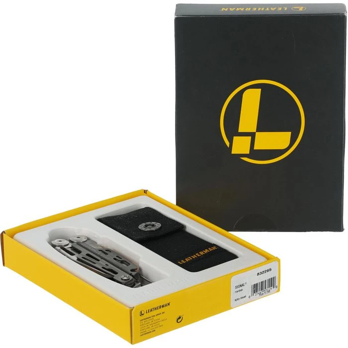 Leatherman Multitool Signal, 832265, 19 Funktionen, Silber, Mit Nylon-Etui 8 Leatherman Multitool Signal, 832265, 19 Funktionen, Silber, Mit Nylon-Etui – Bild 8