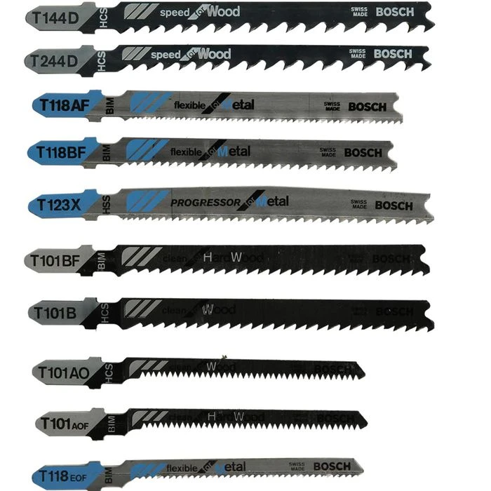 Bosch Stichsägeblätter Wood And Metal, Für Holz Und Metall, 10 Stück 1 Bosch Stichsägeblätter Wood And Metal, Für Holz Und Metall, 10 Stück