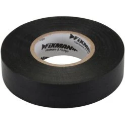 Isolierband Fixman Schwarz, Nicht Elektrisch Leitfähig, 19mm X 33m