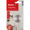 Fischer Klebehaken GOW, 545951, Bis 3kg, Edelstahl, Wasserfest, Silber