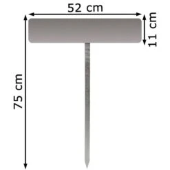 Alberts Nummernschild-Befestigung, Einschlagpfosten, 75 Cm Höhe -Makita Shop d350a43bc46821d772602d406a1d00c840f98117 nummernschild befestigung alberts