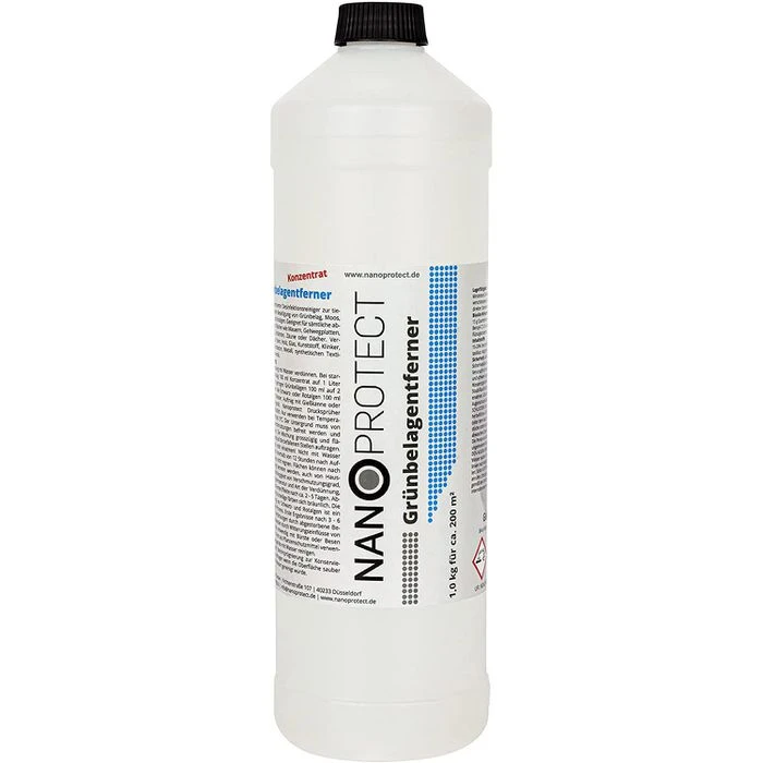 Nanoprotect Grünbelagentferner Konzentrat, Biologisch Abbaubar, Selbsttätig, Bis 200m², 1kg 1 Nanoprotect Grünbelagentferner Konzentrat, Biologisch Abbaubar, Selbsttätig, Bis 200m², 1kg