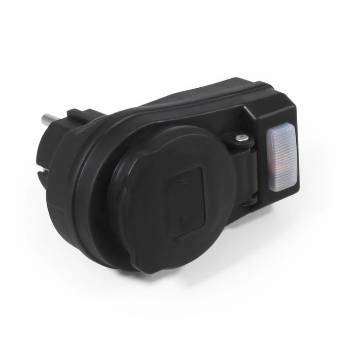 McPower Steckdosenadapter IP44, 1-fach Schutzkontakt, Für Außen, Mit Schalter 5 McPower Steckdosenadapter IP44, 1-fach Schutzkontakt, Für Außen, Mit Schalter – Bild 5