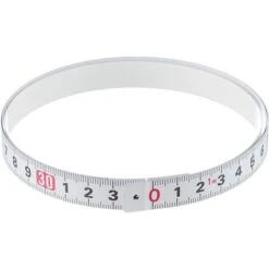 Tajima Maßband PIT Measure, PIT10MW, Selbstklebend, 1m, Messband Aus Japanstahl, Von Links Nach Rechts