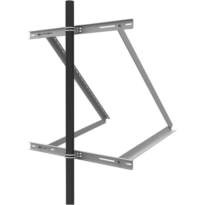 EnjoySolar Befestigungsset Für 1 Solarpanel, Für Masten Und Wand, Neigungswinkel 30-60° 2 EnjoySolar Befestigungsset Für 1 Solarpanel, Für Masten Und Wand, Neigungswinkel 30-60° – Bild 2