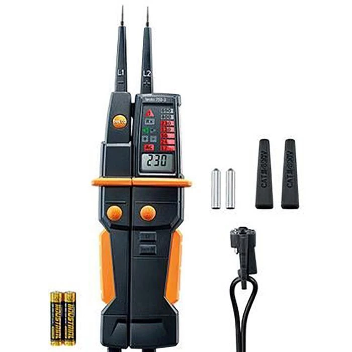 Testo Spannungsprüfer 750-3, Zweipolig, 12 - 690 V, CAT IV 600V 5 Testo Spannungsprüfer 750-3, Zweipolig, 12 - 690 V, CAT IV 600V – Bild 5