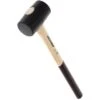 GEDORE Hammer 226 E-1, 8825690, Ø 55mm, Gummihammer Hart, Eschenstiel, 370g