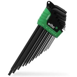 Wiha Torx-Winkelschlüssel SB366BEHZ1301 ErgoStar, 14-teilig, Mit Kugelkopf, TX5 - TX45