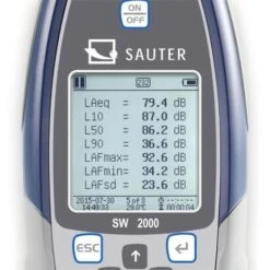 Sauter Schallpegelmessgerät SW 2000, Klasse 2, Datenlogger, USB, Oktavfilter -Makita Shop e31bedd79ded5162516656cc88e3629e9f8e498a schallpegelmessgeraet sauter sw 2000