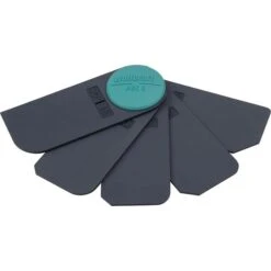 Wolfcraft Fugenglätter 4332000, Fächerset 5-tlg., Für Acryl Und Silikon