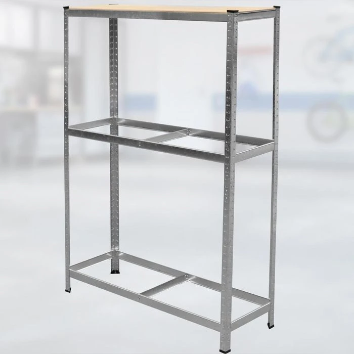 Monzana Reifenregal 104365, 120 X 180 X 40cm, 2 Ebenen & 1 Ablage, 265kg / Ebene, Für 8 Reifen 4 Monzana Reifenregal 104365, 120 X 180 X 40cm, 2 Ebenen & 1 Ablage, 265kg / Ebene, Für 8 Reifen – Bild 4