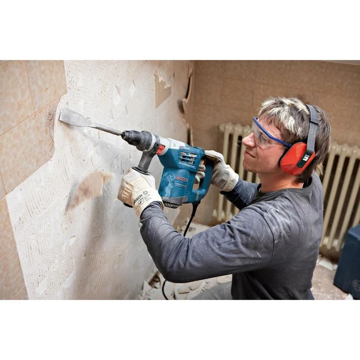 Bosch Bohrhammer GBH 4-32 DFR Professional, SDS+, 900 W, Mit Seitengriff, Tiefenanschlag Und Koffer 2 Bosch Bohrhammer GBH 4-32 DFR Professional, SDS+, 900 W, Mit Seitengriff, Tiefenanschlag Und Koffer – Bild 2