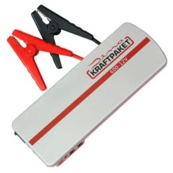 Dino-Kraftpaket 136102 Starthilfegerät Mit Powerbank 12V-600A Für PKW Und Motorrad, 18000mAh