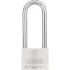 Abus Vorhängeschloss Titalium 64TI/50HB80, 50mm, Schlüsselschloss, Level 6, Silber