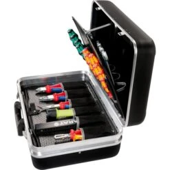 Parat Werkzeugkoffer Silver Style, 485040171, Leer, Kunststoff Klappkoffer, Abschließbar 6 Parat Werkzeugkoffer Silver Style, 485040171, Leer, Kunststoff Klappkoffer, Abschließbar -Makita Shop e7248104f967fe0c11ec1e84882ff06d1f90ca7b werkzeugkoffer parat silver style 485040171