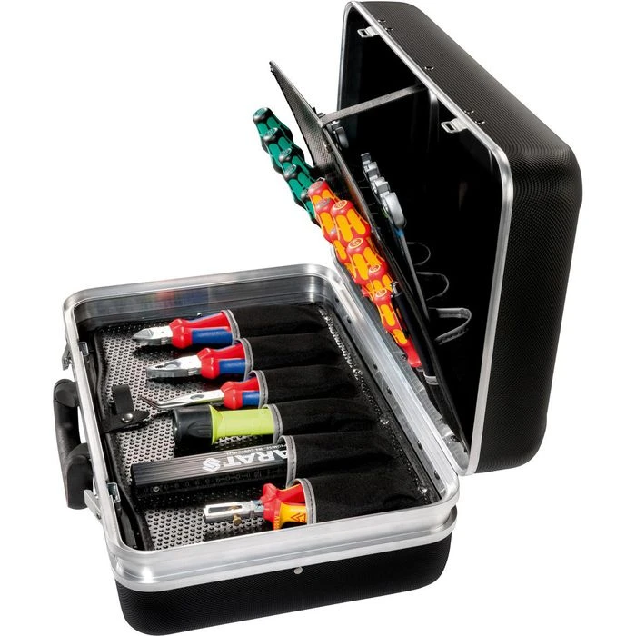 Parat Werkzeugkoffer Silver Style, 485040171, Leer, Kunststoff Klappkoffer, Abschließbar 3 Parat Werkzeugkoffer Silver Style, 485040171, Leer, Kunststoff Klappkoffer, Abschließbar – Bild 3