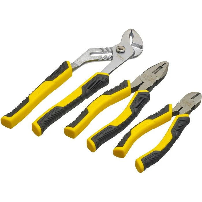 Stanley Zangenset Control-Grip, STHT0-74471, 3 Zangen 2 Stanley Zangenset Control-Grip, STHT0-74471, 3 Zangen – Bild 2