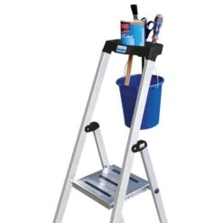 Krause Stehleiter Monto Safety, 126368, Aus Aluminium Mit 8 Stufen -Makita Shop ecbd79634b1f978af2da608ffbc98bc95e9381b8 stehleiter krause monto safety 126368