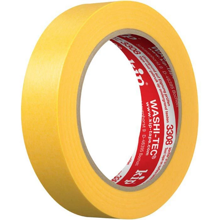 KIP Kreppband 3308-24, Washi-Tec Premium, Außen, Für Glatte Und Raue Oberflächen, 24mm X 50m 1 KIP Kreppband 3308-24, Washi-Tec Premium, Außen, Für Glatte Und Raue Oberflächen, 24mm X 50m