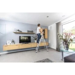 Krause Stehleiter Monto Safety, 126368, Aus Aluminium Mit 8 Stufen -Makita Shop f0023099791b3dab1756643c0459f3912b64c3d4 stehleiter krause monto safety 126368