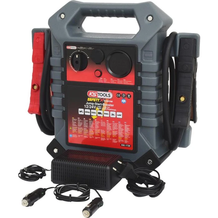 Ks Tools KS-Tools Starthilfegerät Batterie-Booster, 12/24V, 700A, Auto, Diesel & Motorrad, 22000mAh 1 Ks Tools KS-Tools Starthilfegerät Batterie-Booster, 12/24V, 700A, Auto, Diesel & Motorrad, 22000mAh