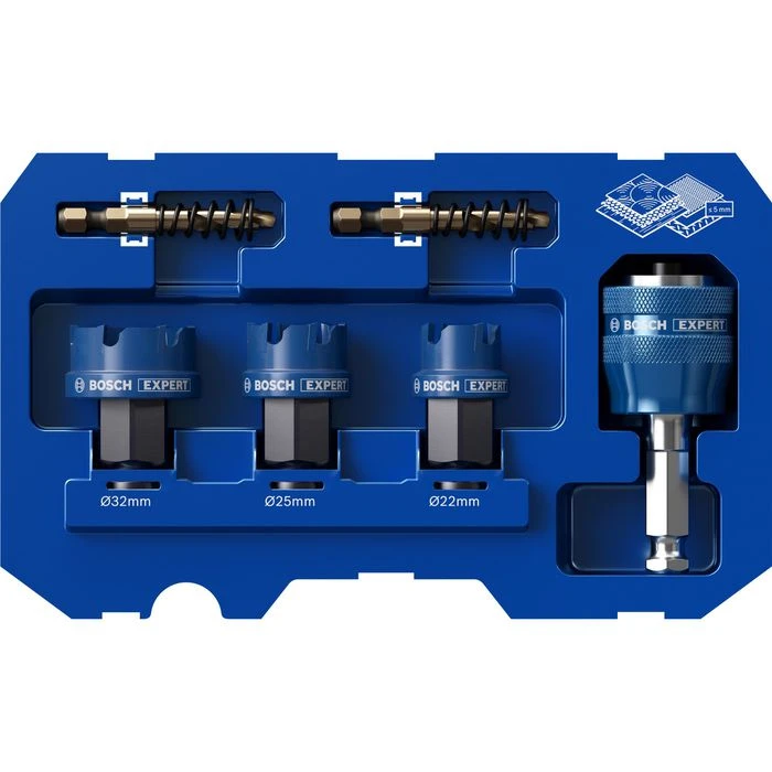 Bosch Lochsäge Expert Sheet Metal, 6-teilig, Ø 22 - 32mm, Für Metall 6 Bosch Lochsäge Expert Sheet Metal, 6-teilig, Ø 22 - 32mm, Für Metall – Bild 6