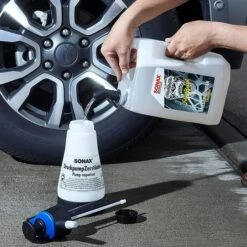 Sonax Felgenreiniger Felgenbeast, 04335000, Alu- & Stahlfelgen, Säurefrei, Kanister, 5 Liter -Makita Shop f6b664deb07ec107c531af796ef66222869298d1 felgenreiniger sonax felgenbeast 04335000