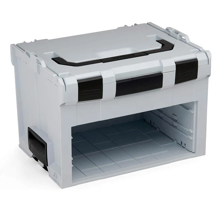 Bosch-Sortimo Werkzeugkoffer LS-BOXX, Leer, Kunststoff Klappkoffer, Grau 1 Bosch-Sortimo Werkzeugkoffer LS-BOXX, Leer, Kunststoff Klappkoffer, Grau