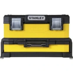 Stanley Werkzeugkoffer Werkzeugbox, 1-95-829, Leer, Aus Kunststoff Und Metall, Mit Schublade -Makita Shop f8a7f7dc54f4228d708a7cebef7f66bd8cd786ea werkzeugkoffer stanley werkzeugbox 1 95 829