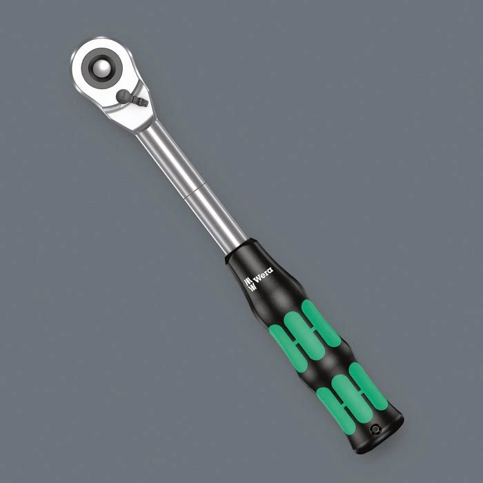 Wera Steckschlüssel 8006 SC 1 Zyklop Hybrid-Knarre, 10-19mm Schlüsselweite - 37mm Länge, 1/2 Zoll 3 Wera Steckschlüssel 8006 SC 1 Zyklop Hybrid-Knarre, 10-19mm Schlüsselweite - 37mm Länge, 1/2 Zoll – Bild 3