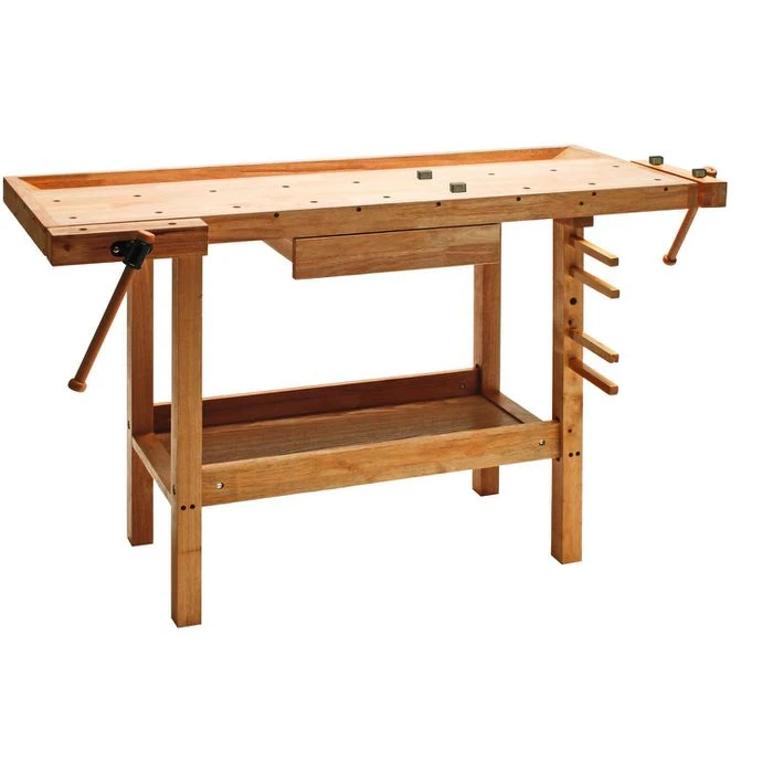 DEMA Hobelbank 20901, Aus Holz, 148 X 86 X 61cm, Mit Schublade & Ablageboden 1 DEMA Hobelbank 20901, Aus Holz, 148 X 86 X 61cm, Mit Schublade & Ablageboden